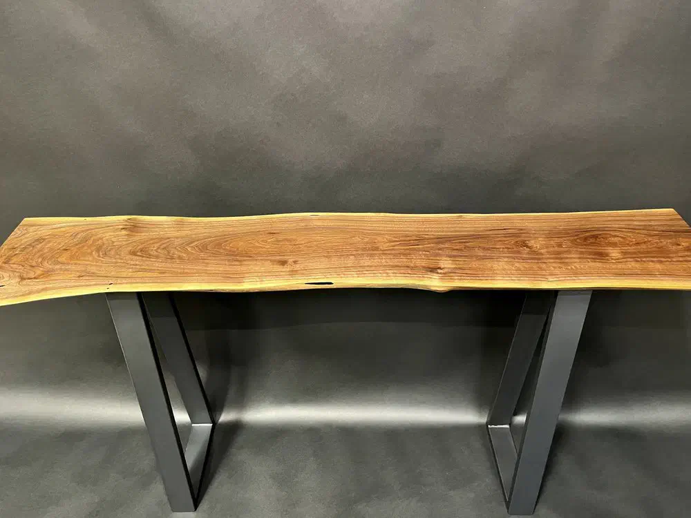 Black Walnut Entry Table